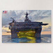 AMPHIBIOUS ASSAULT SHIP - LHD 7 (20 x 30 INCH) Puzzle (Horizontal)