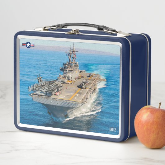 AMPHIBIOUS ASSAULT SHIP - LHD METALL BROTDOSE (Beispiel)