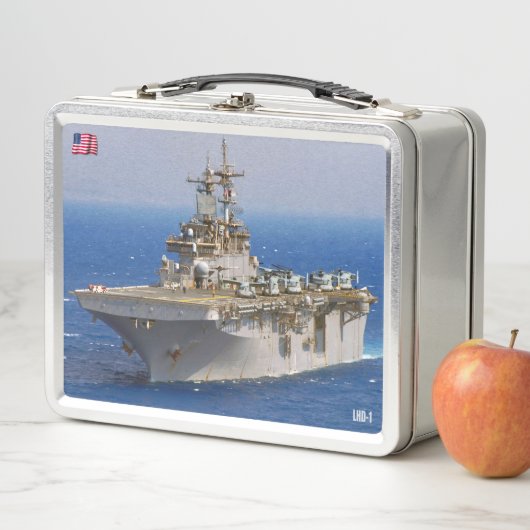 AMPHIBIOUS ASSAULT SHIP - LHD METALL BROTDOSE (Beispiel)