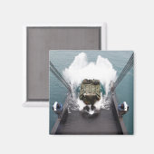 Amphibische Angriffsfahrzeuge gehen vom USNS aus Magnet (Vorderseite/Rückseite)