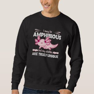 Amphibische und einzigartige Axolotl-Amphibien  2 Sweatshirt