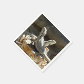 Amphion und Zethus Serviette (Ecke)