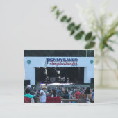 Amphitheater Bald Hill Postkarte (Stehend Vorderseite)