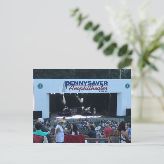 Amphitheater Bald Hill Postkarte (Stehend Vorderseite)