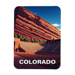 Amphitheater Colorado Rocks Magnet