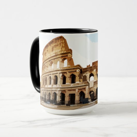 Amphitheater Colosseum Rom Italien Tasse (Vorderseite Links)