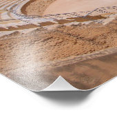 Amphitheater El Jem Colosseum Tunesien Fotodruck (Ecke)