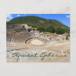 Amphitheater im antiken Ephesus - Moderne Türkei Postkarte
