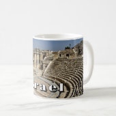 Amphitheater in Beit Shéan, Israel Kaffeetasse (VorderseiteRechts)