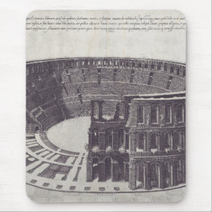 Amphitheater in Verona an der Piazza Bra Mousepad