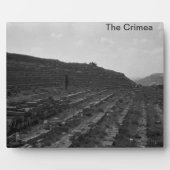 Amphitheater Kalksteinbruch auf der Krim Fotoplatte (Vorderseite)