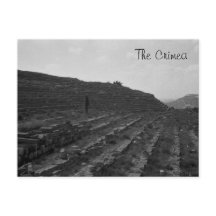 Amphitheater Kalksteinbruch auf der Krim