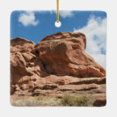 Amphitheater Morrison, Colorado Keramikornament (Rückseite)