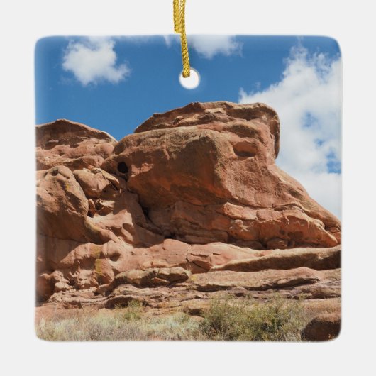 Amphitheater Morrison, Colorado Keramikornament (Vorderseite)