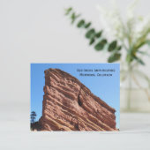 Amphitheater Morrison, Colorado Postkarte (Stehend Vorderseite)