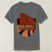 Amphitheater Rote Felsen 1 T-Shirt (Design vorne)