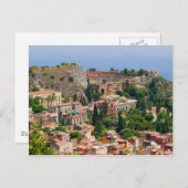 Amphitheater Taormina 4 Postkarte (Vorne/Hinten)