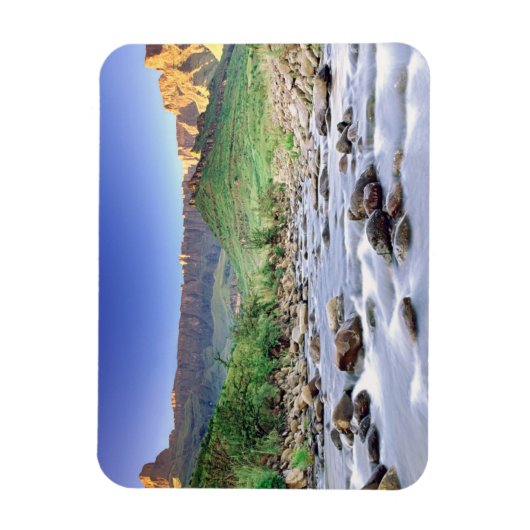 Amphitheater und Tugela in Drakensberg Magnet (Vertikal)