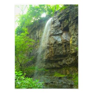 Amphitheatre Falls, John Bryan State Park, Ohio Fotodruck