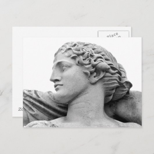 Amphitrit (Poseidon-Ehefrau) Postkarte (Vorne/Hinten)