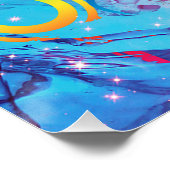 Amphitrite Glossy Poster (Ecke)