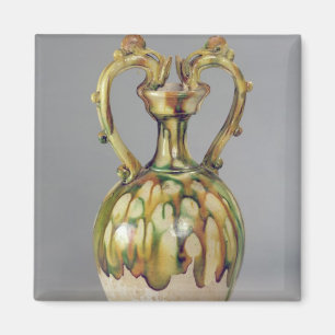 Amphora mit Griffen in Form von Drachen Magnet