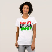 AMPLIFY BLACK FRAUEN T-Shirt (Vorne ganz)