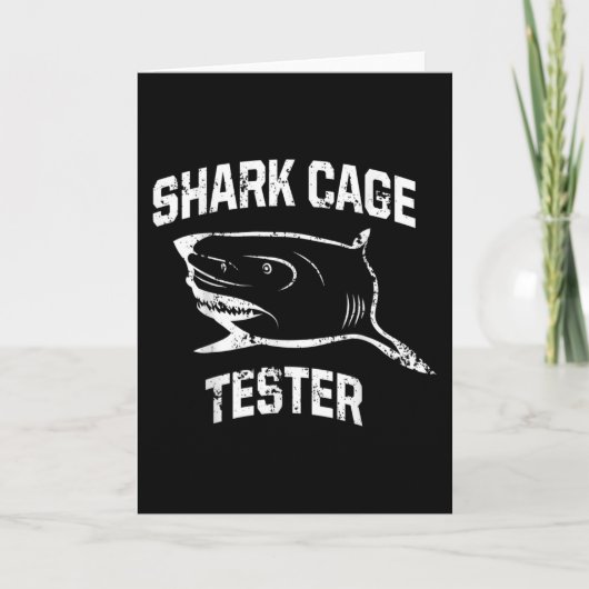 Ampu Humor Shark Leg Arm Funny Recovery Ohrts Karte (Vorderseite)