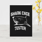 Ampu Humor Shark Leg Arm Funny Recovery Ohrts Karte (Gelbe Blume)