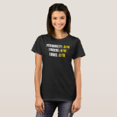 Amputation - Persönlichkeit sieht gut aus T-Shirt (Vorne ganz)