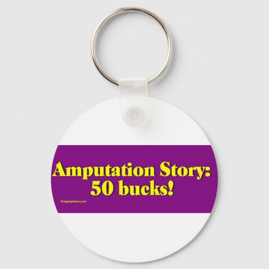 amputation_story schlüsselanhänger (Vorderseite)