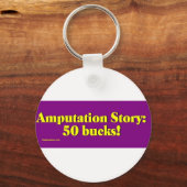 amputation_story schlüsselanhänger (Vorderseite)