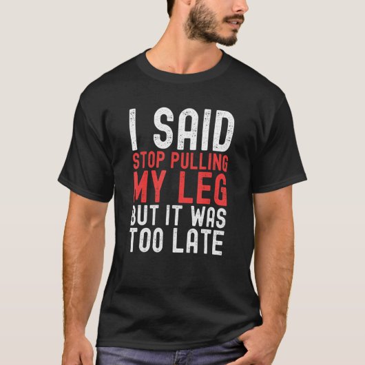 Amputation Surgery Recovery Humor Handicap Leg Arm T-Shirt (Vorderseite)