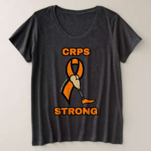 Amputee.. CRPS Große Größe T-Shirt