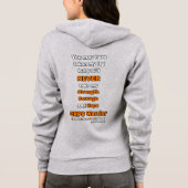 Amputee... CRPS Hoodie (Rückseite)