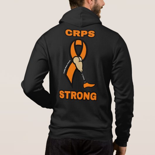 Amputee.. CRPS Hoodie (Rückseite)