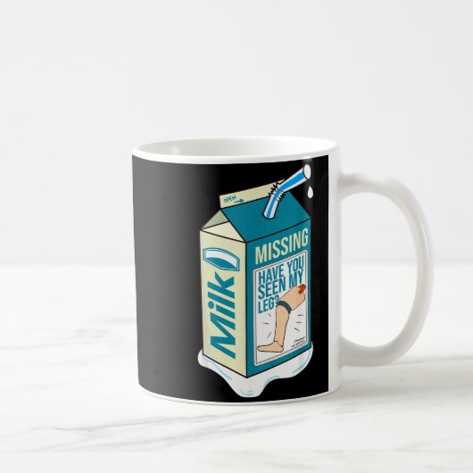 Amputee Funny Shirt Humor Quote Prosthetic Joke  Kaffeetasse (Rechts)