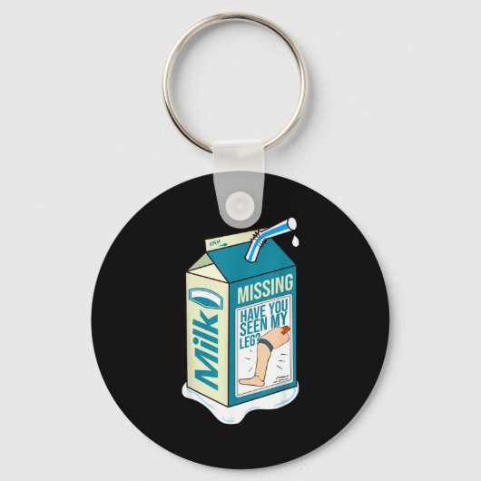 Amputee Funny Shirt Humor Quote Prosthetic Joke  Schlüsselanhänger (Vorderseite)