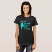 Amputee Humor Husband Assembly Leg Arm Recovery 1 T-Shirt (Vorne ganz)