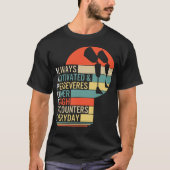 Amputee immer motiviert und anhaltend Shirt, T-Shirt (Vorderseite)