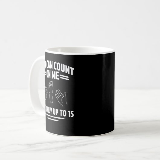 Amputee Spaß Count Leg Arm Funny Erholung Geschenk Kaffeetasse (Vorderseite Links)