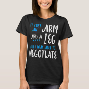 Amputee Spaß Leg Arm Funny Erholung Premium T-Shirt