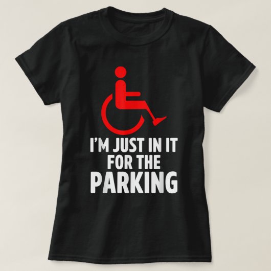 Amputee Spaß Parkleg Arm Funny Erholung Geschenke T-Shirt (Design vorne)