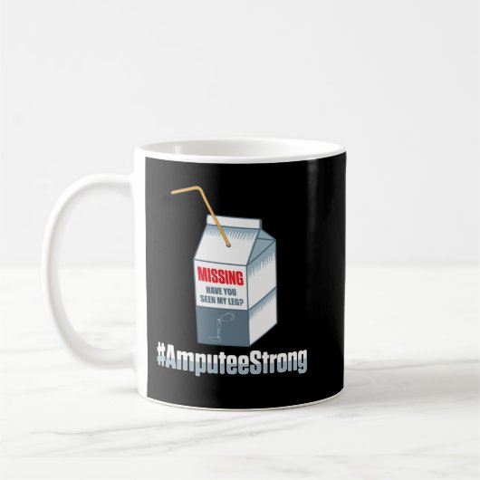 Amputee Spaß Vermisster Lengarm Funny Erholung Ges Kaffeetasse (Links)