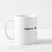 Amputiert-Tasse Kaffeetasse (Links)