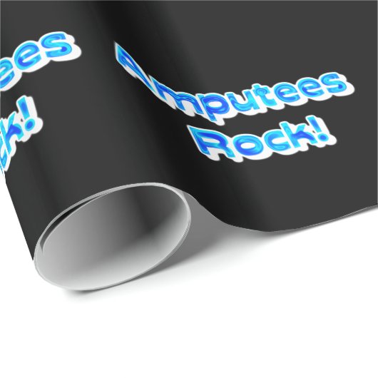 Amputierte Rock! Geschenkpapier (Rolleneckpunkt)