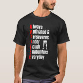 Amputierte Spaß Definition Leinen Arm Funny Erholu T-Shirt (Vorderseite)