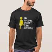 Amputierte Spaß-Husband-Bauteilarmarm Erholung T-Shirt (Vorderseite)