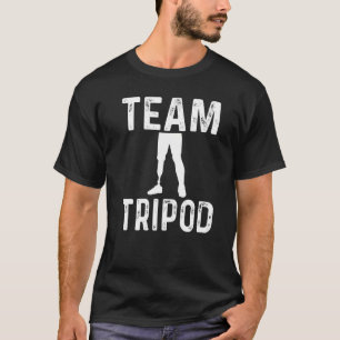 Amputierten-Humor-Team-Tripod korrigiert einbeinig T-Shirt