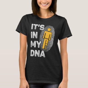 Amputierter - Lustig Es liegt in meiner DNA Prothe T-Shirt